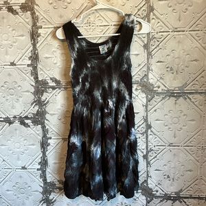 Tie dye tropical Hawaiian tank dress